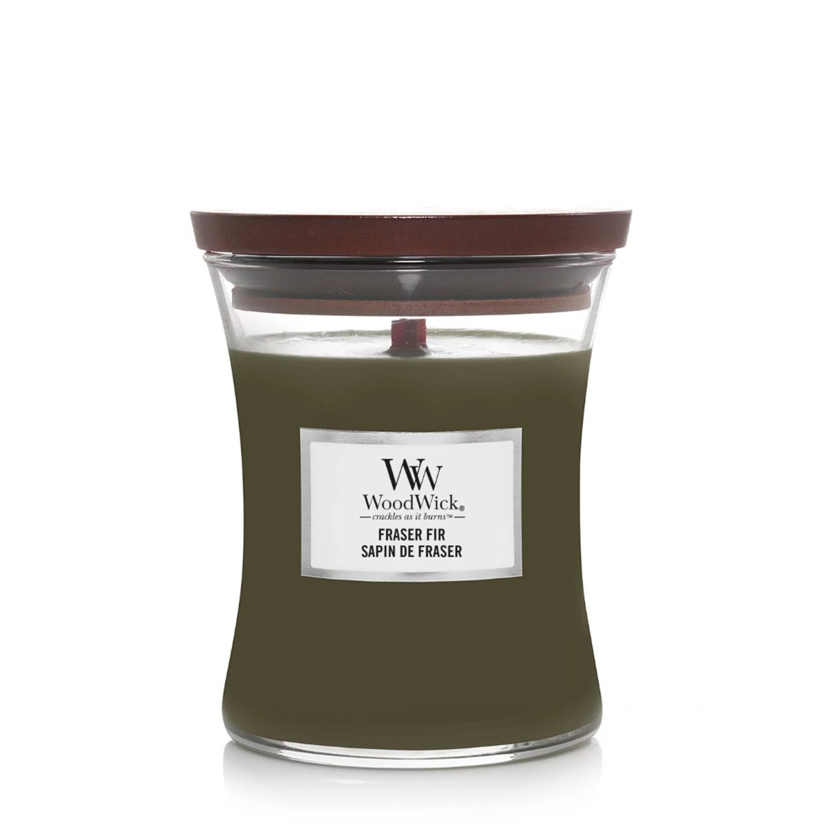 Candela Media Clessidra, Frasier Fir Wood Wick - Kōdō.boutique