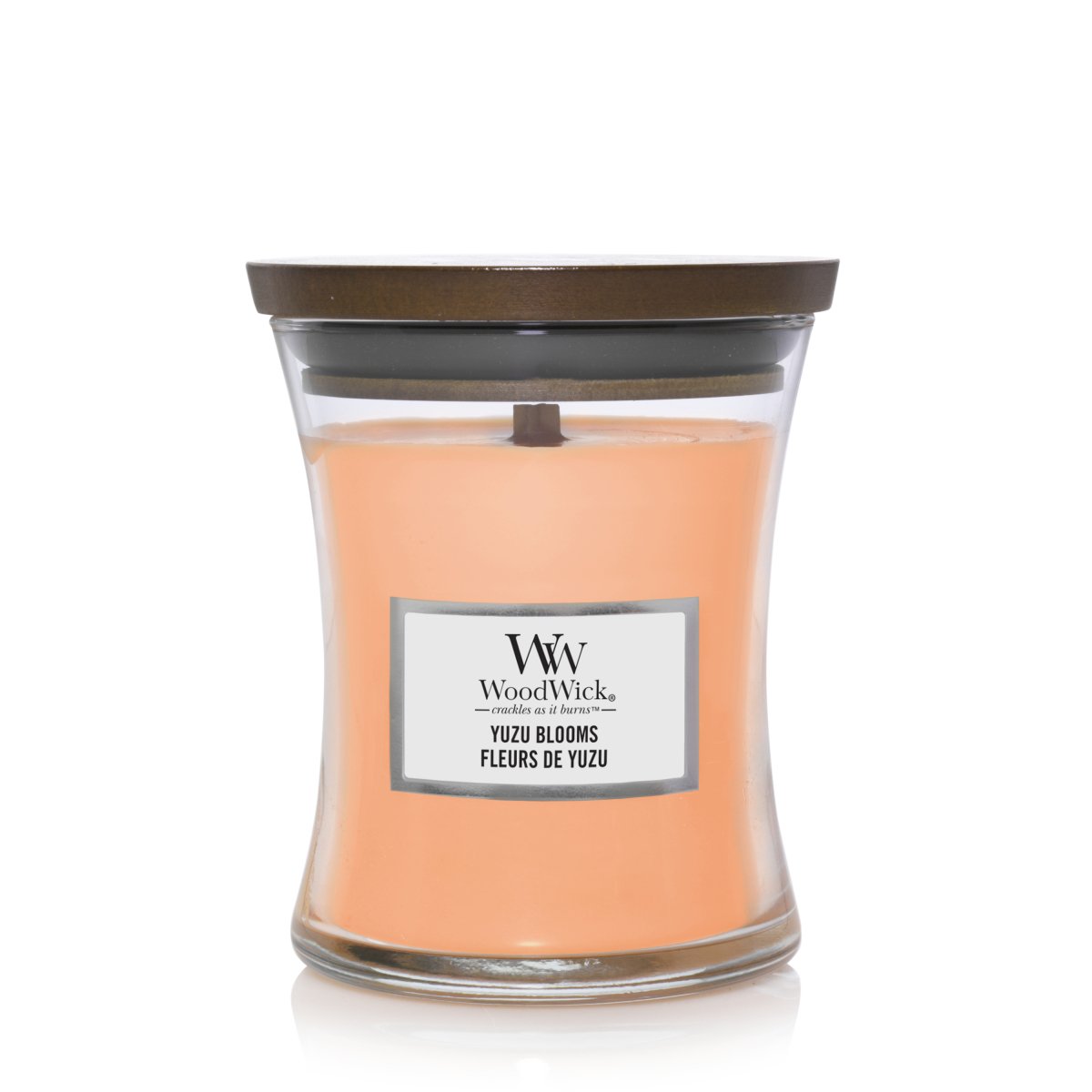 Candela Media Clessidra, Yuzu Blooms Wood Wick - Kōdō.boutique