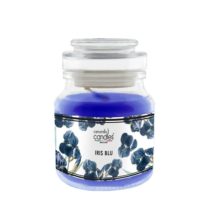 Candela profumata Giara, Iris Blu - Kōdō.boutique