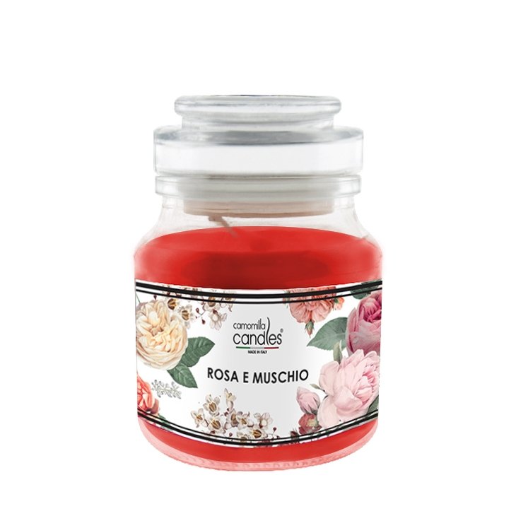 Candela profumata Giara, Rosa e Muschio - Kōdō.boutique