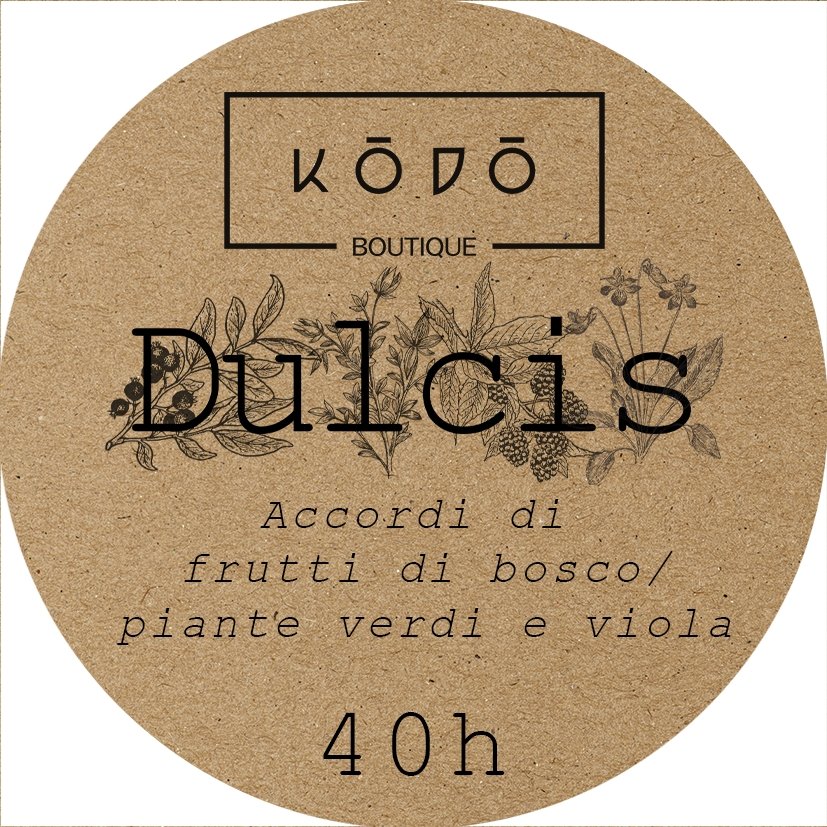 Candela profumta "Dulcis" - Kōdō.boutique