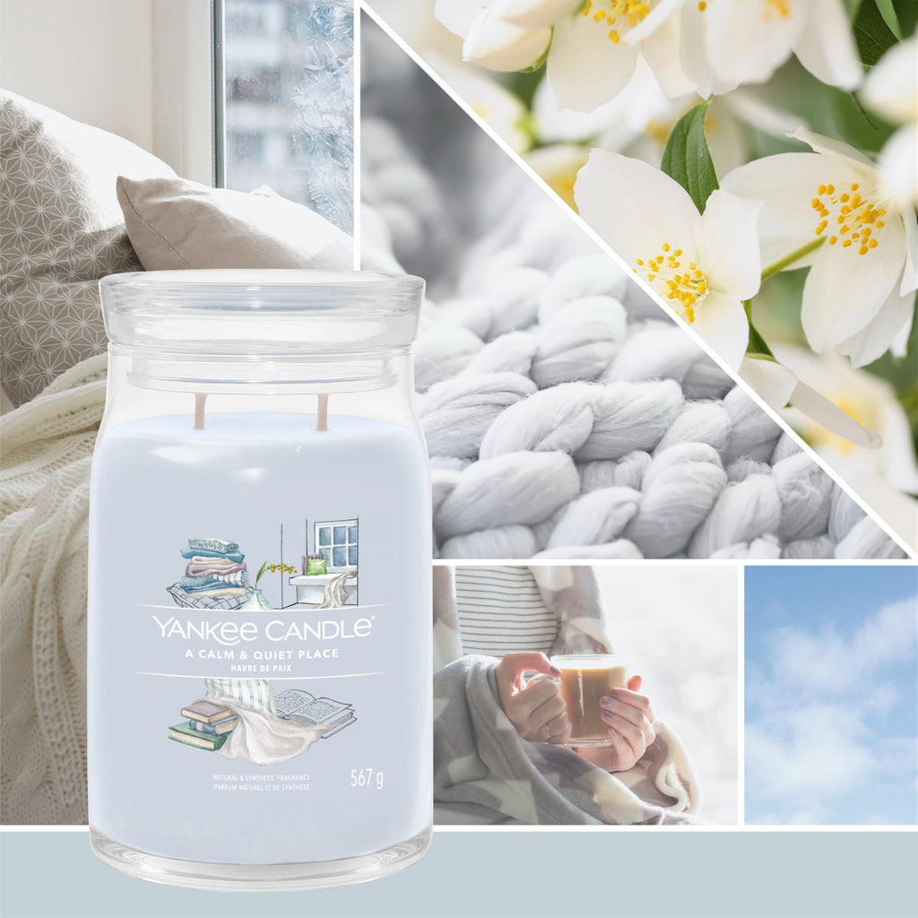 Candela Signature Grande "A Calm & Quiet Place" Yankee Candle - Kōdō.boutique
