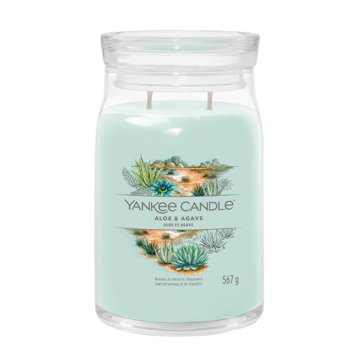 Candela Signature Grande "Aloe & Agave" Yankee Candle - Kōdō.boutique