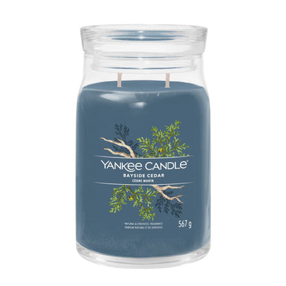 Candela Signature Grande "Byside Cedar" Yankee Candle - Kōdō.boutique