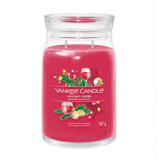 Candela Signature Grande "Holiday Cheer" Yankee Candle - Kōdō.boutique