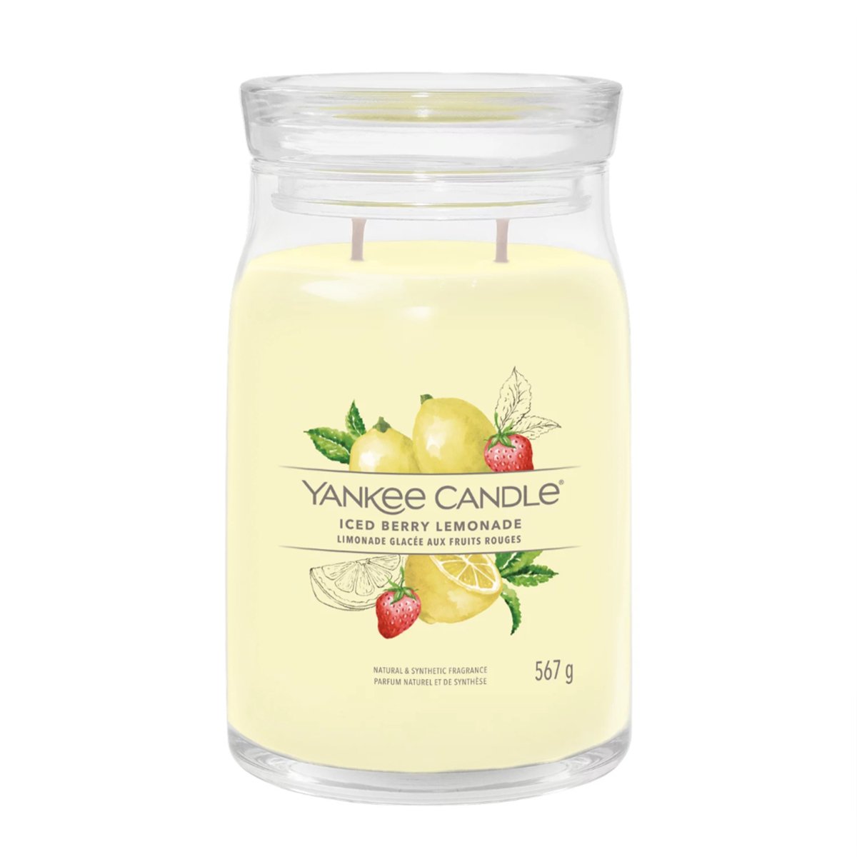 Candela Signature Grande "Iced Berry Lemonade" Yankee Candle - Kōdō.boutique