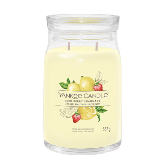 Candela Signature Grande "Iced Berry Lemonade" Yankee Candle - Kōdō.boutique