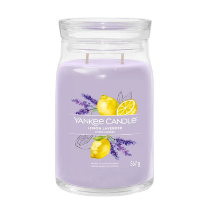 Candela Signature Grande "Lemon Lavander" Yankee Candle - Kōdō.boutique