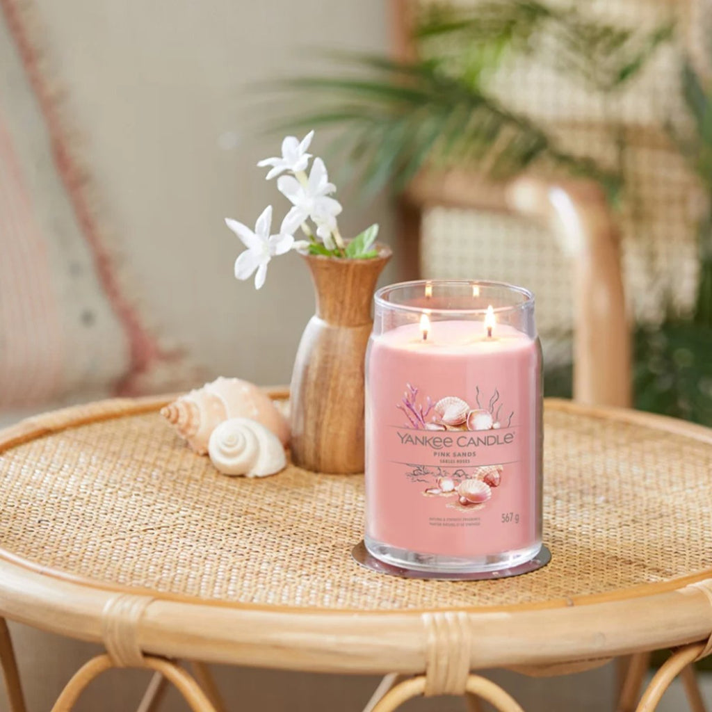 Candela Signature Grande "Pink Sands" Yankee Candle - Kōdō.boutique