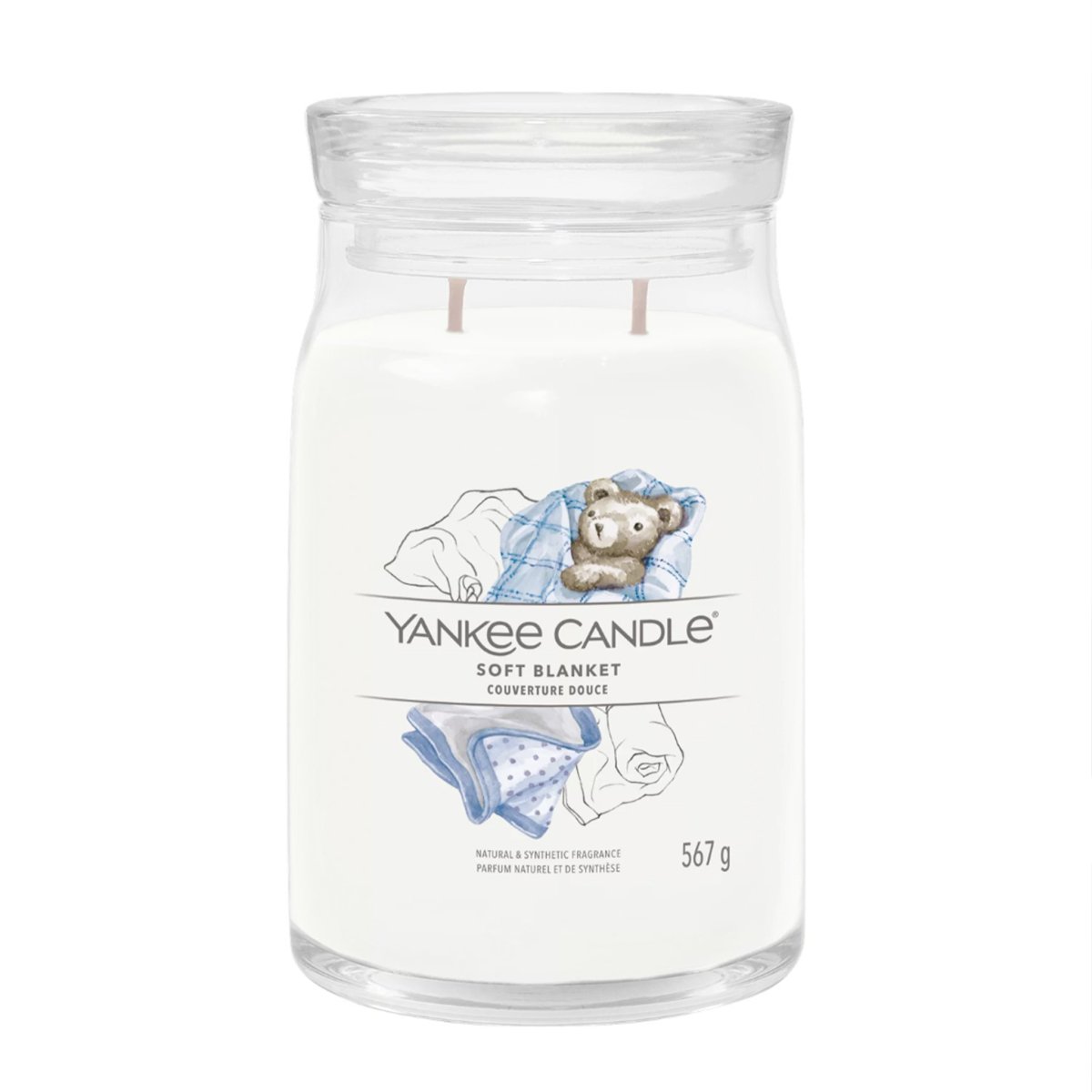 Candela Signature Grande "Soft Blanket" Yankee Candle - Kōdō.boutique