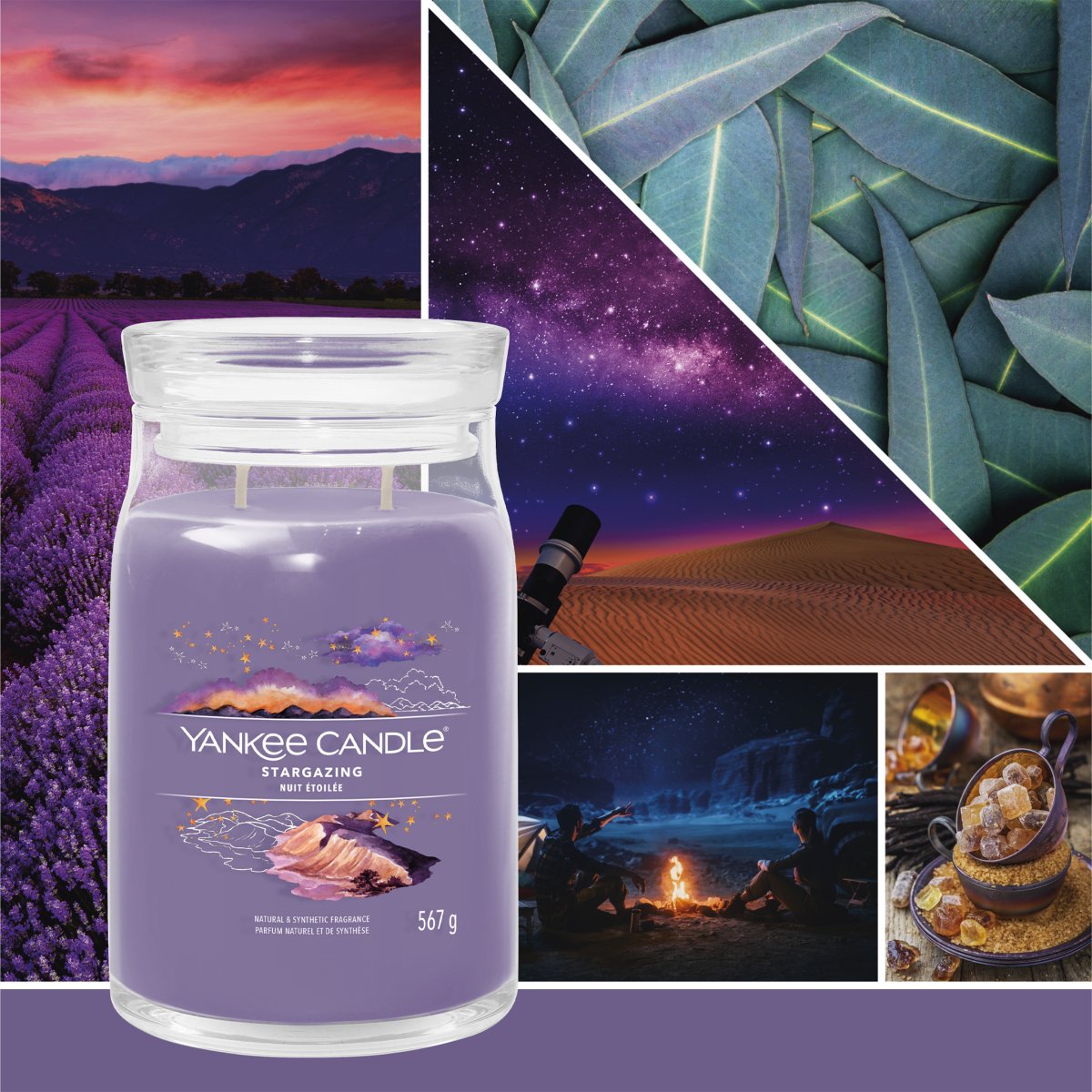 Candela Signature Grande "Stargazing" Yankee Candle - Kōdō.boutique