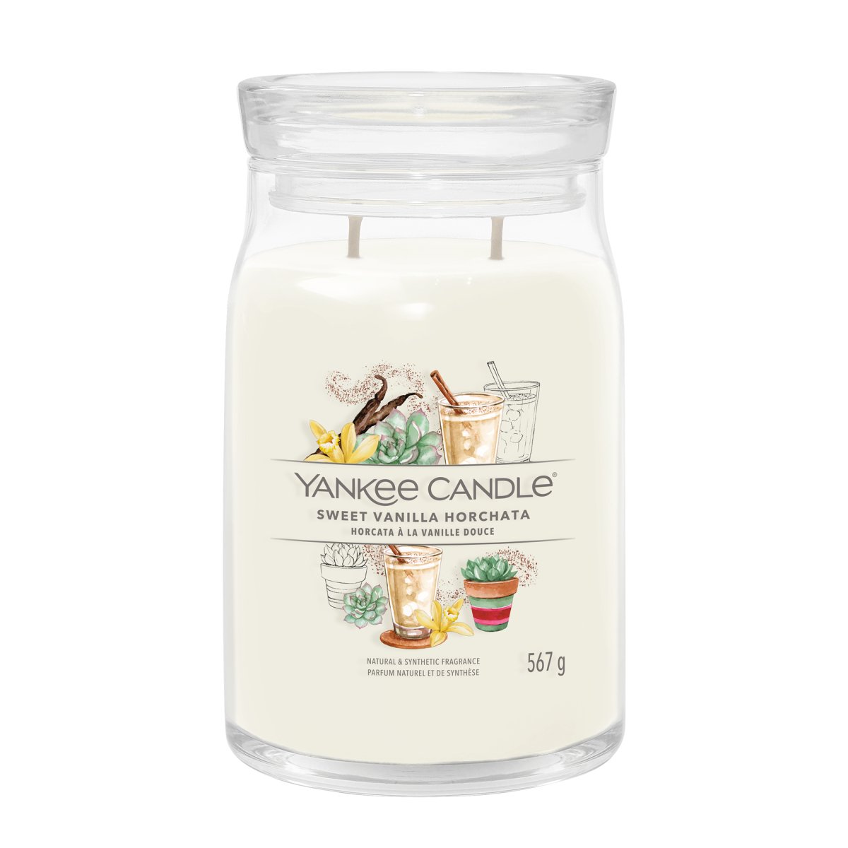 Candela Signature Grande "Sweet Vanilla Horchata" Yankee Candle - Kōdō.boutique