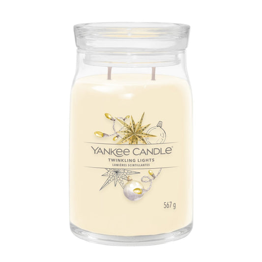 Candela Signature Grande "Twinkling Lights" Yankee Candle - Kōdō.boutique