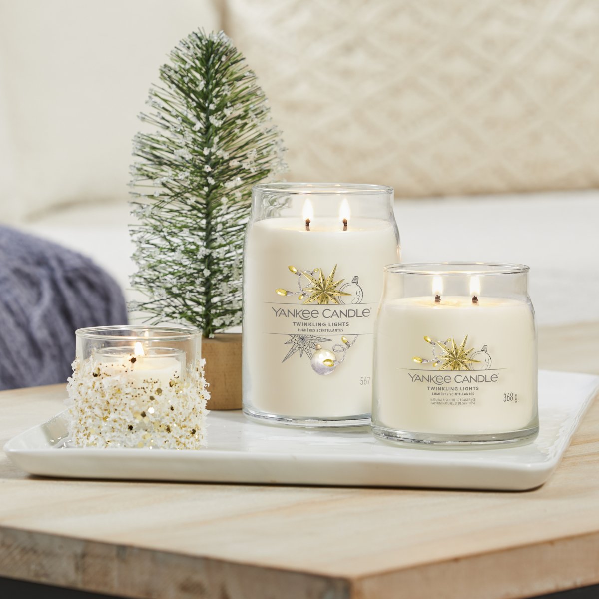 Candela Signature Grande "Twinkling Lights" Yankee Candle - Kōdō.boutique