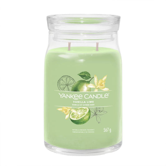 Candela Signature Grande "Vanilla Lime" Yankee Candle - Kōdō.boutique