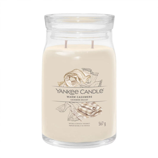 Candela Signature Grande "Warm Cashmere" Yankee Candle - Kōdō.boutique