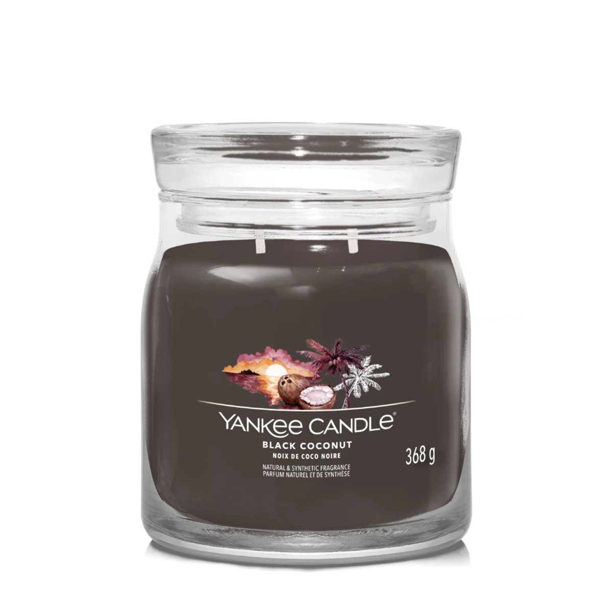 Candela Signature Media "Black Coconuts" Yankee Candle - Kōdō.boutique