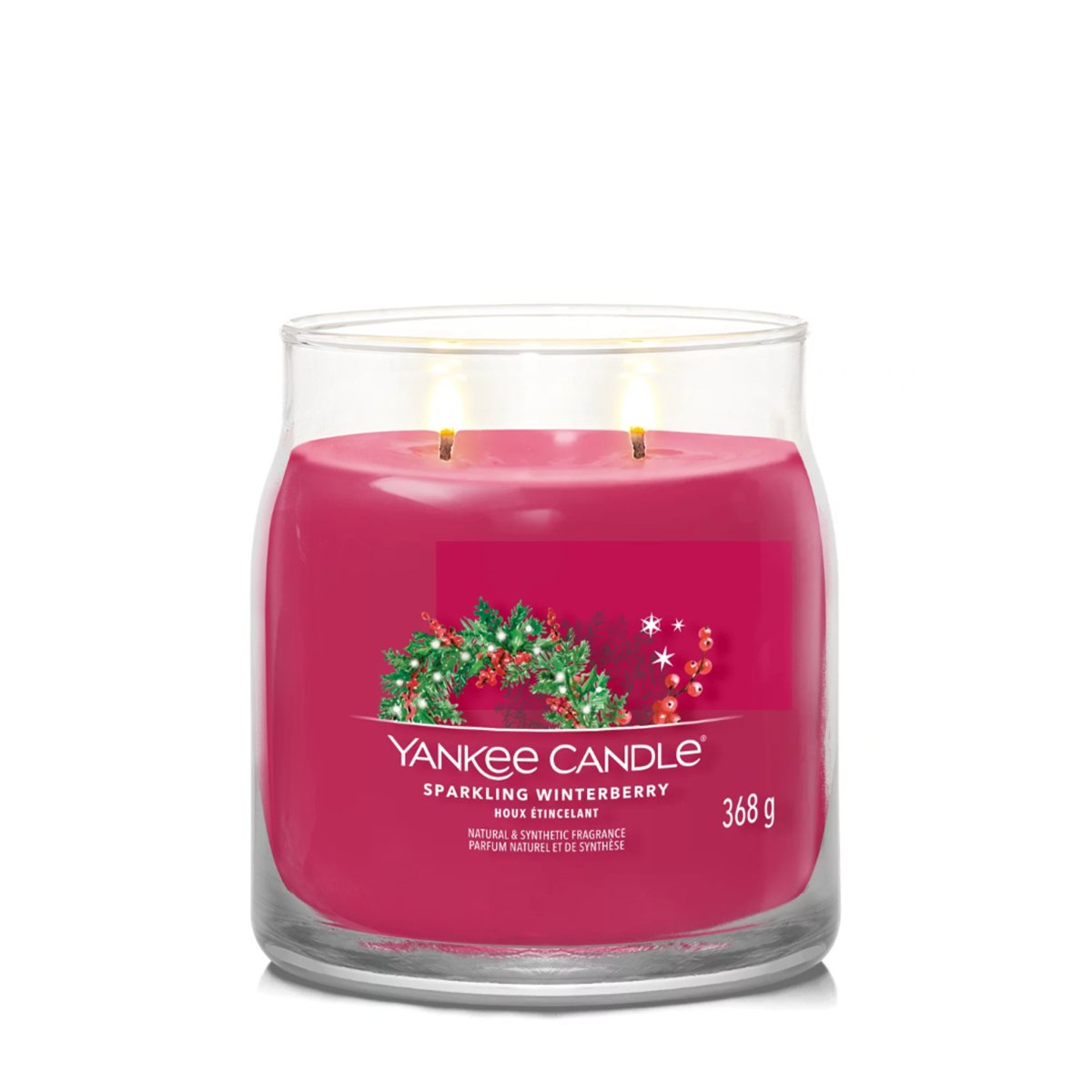 Candela Signature Media "Sparkling Winterberry" Yankee Candle - Kōdō.boutique