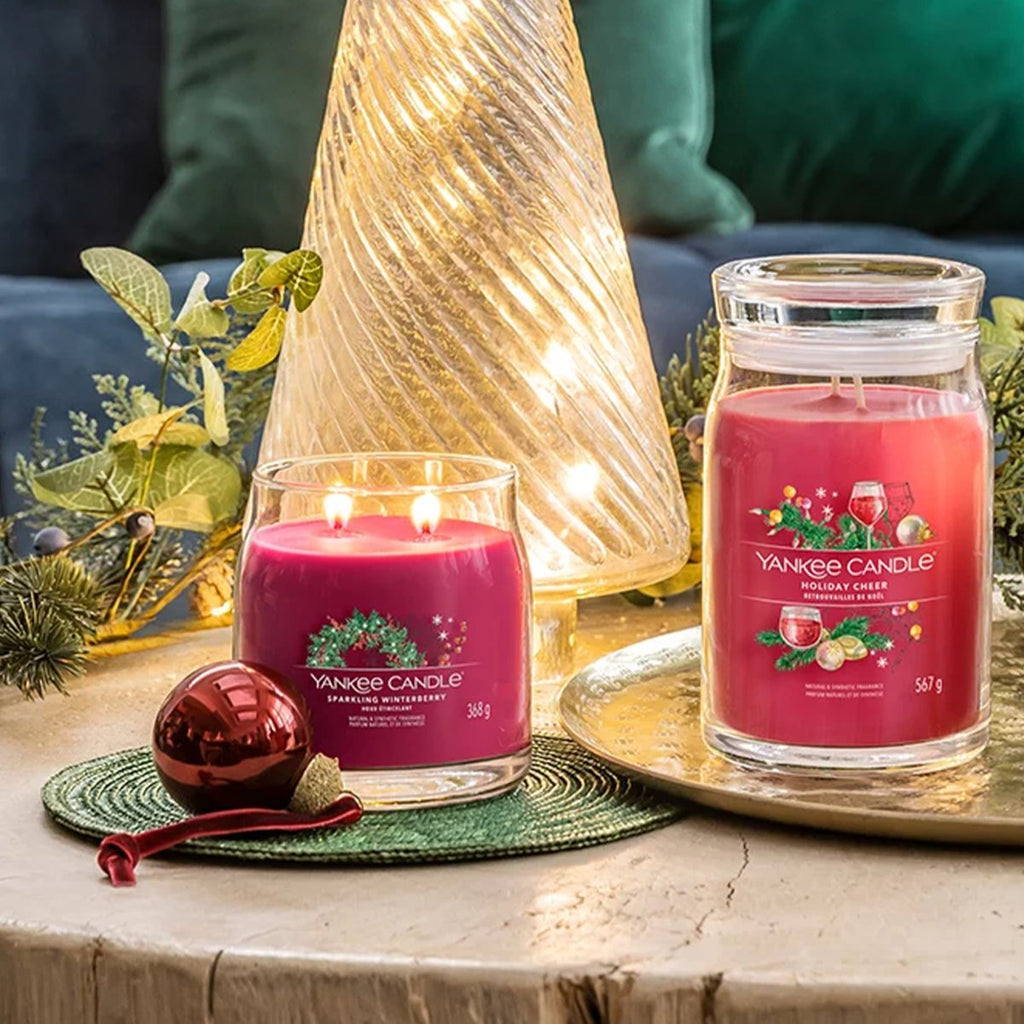 Candela Signature Media "Sparkling Winterberry" Yankee Candle - Kōdō.boutique