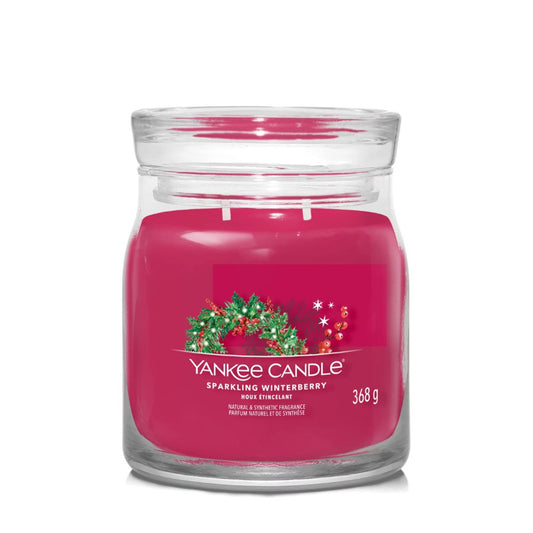 Candela Signature Media "Sparkling Winterberry" Yankee Candle - Kōdō.boutique