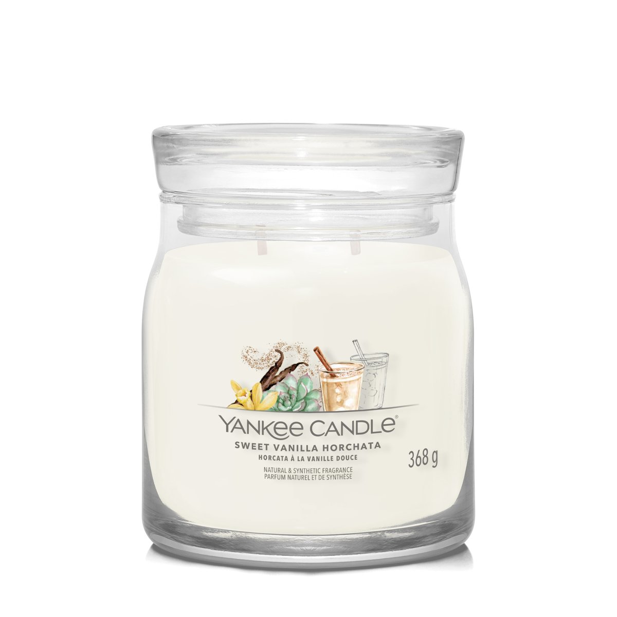 Candela Signature Media "Sweet Vanilla Horchata" Yankee Candle - Kōdō.boutique