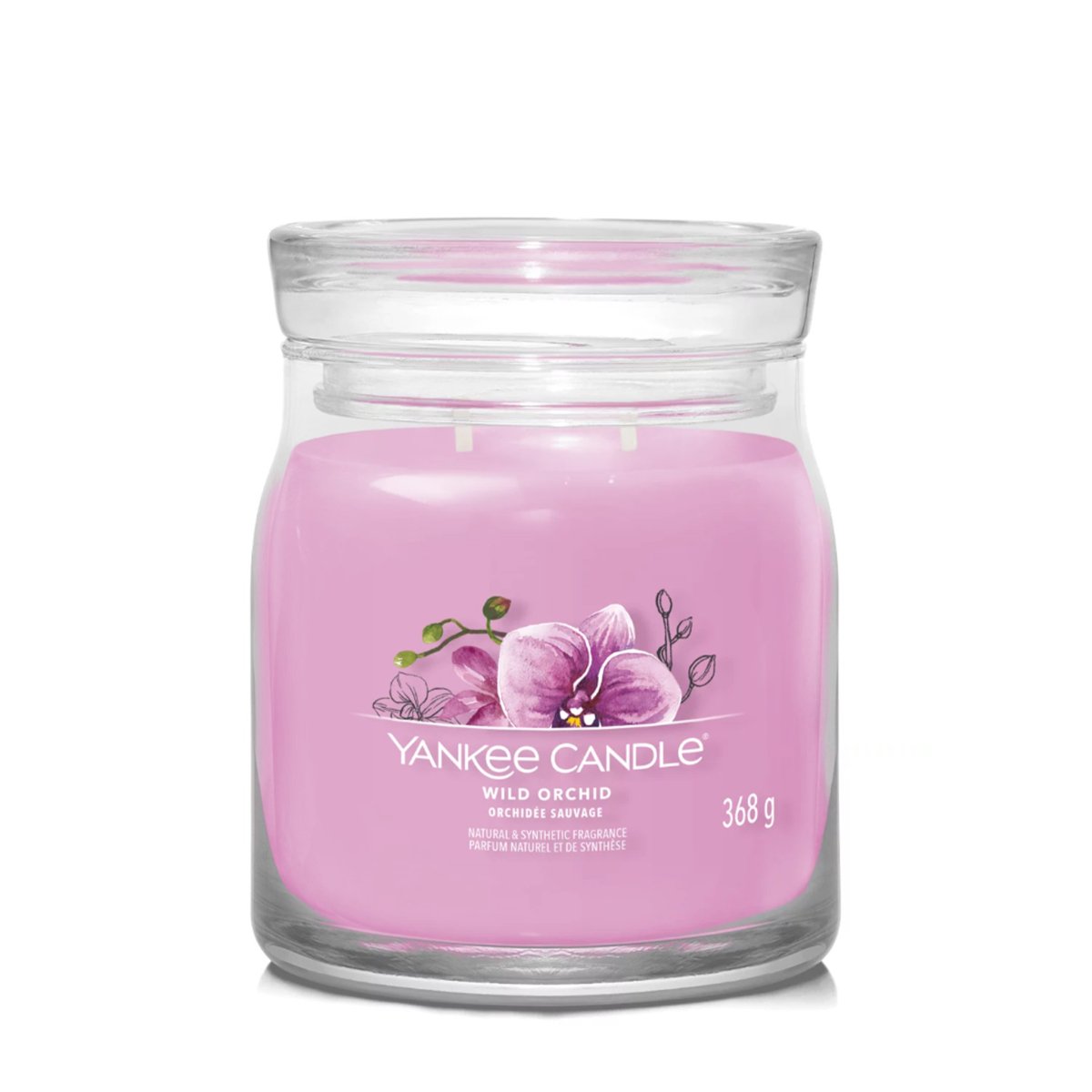 Candela Signature Media "Wild Orchid" Yankee Candle - Kōdō.boutique