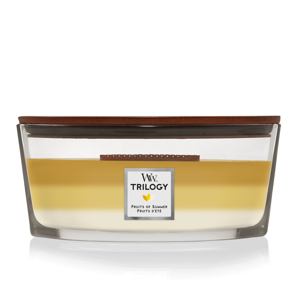 Candela Trilogy Ellipse, Fruit of Summer Wood Wick - Kōdō.boutique