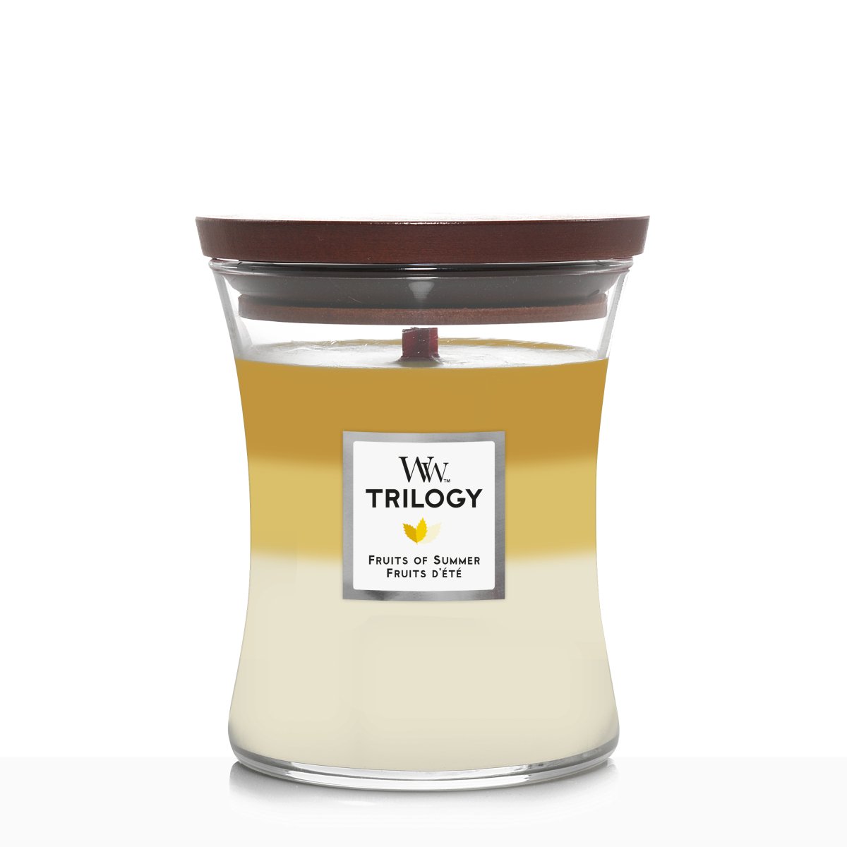 Candela Trilogy Media Clessidra, Fruit of Summer Wood Wick - Kōdō.boutique