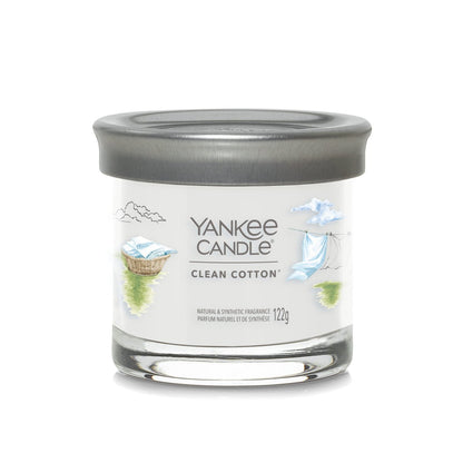 Candela Tumbler Piccola "Clean Cotton" Yankee Candle - Kōdō.boutique