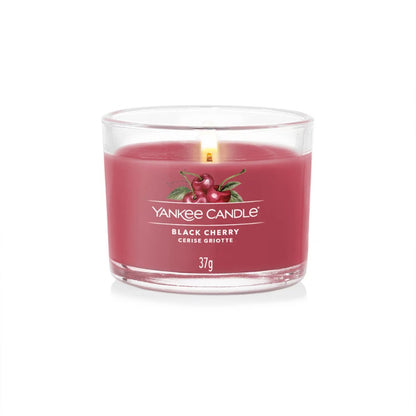 Candela Votiva in vetro "Black Cherry" Yankee Candle - Kōdō.boutique