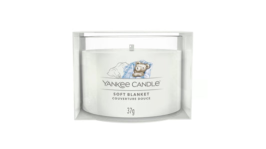 Candela Votiva in vetro "Soft Blanket" Yankee Candle - Kōdō.boutique