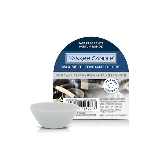 Cera da fondere "Smoked Vanilla & Cashmere" Yankee Candle - Kōdō.boutique