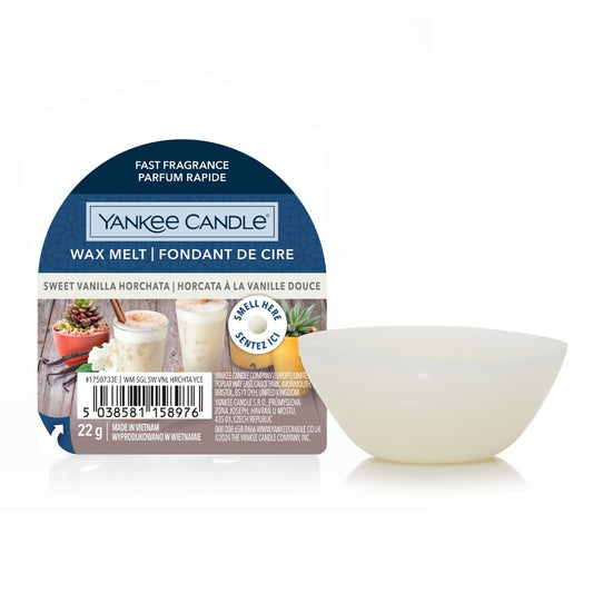 Cera da fondere "Sweet Vanilla Horchata" Yankee Candle - Kōdō.boutique