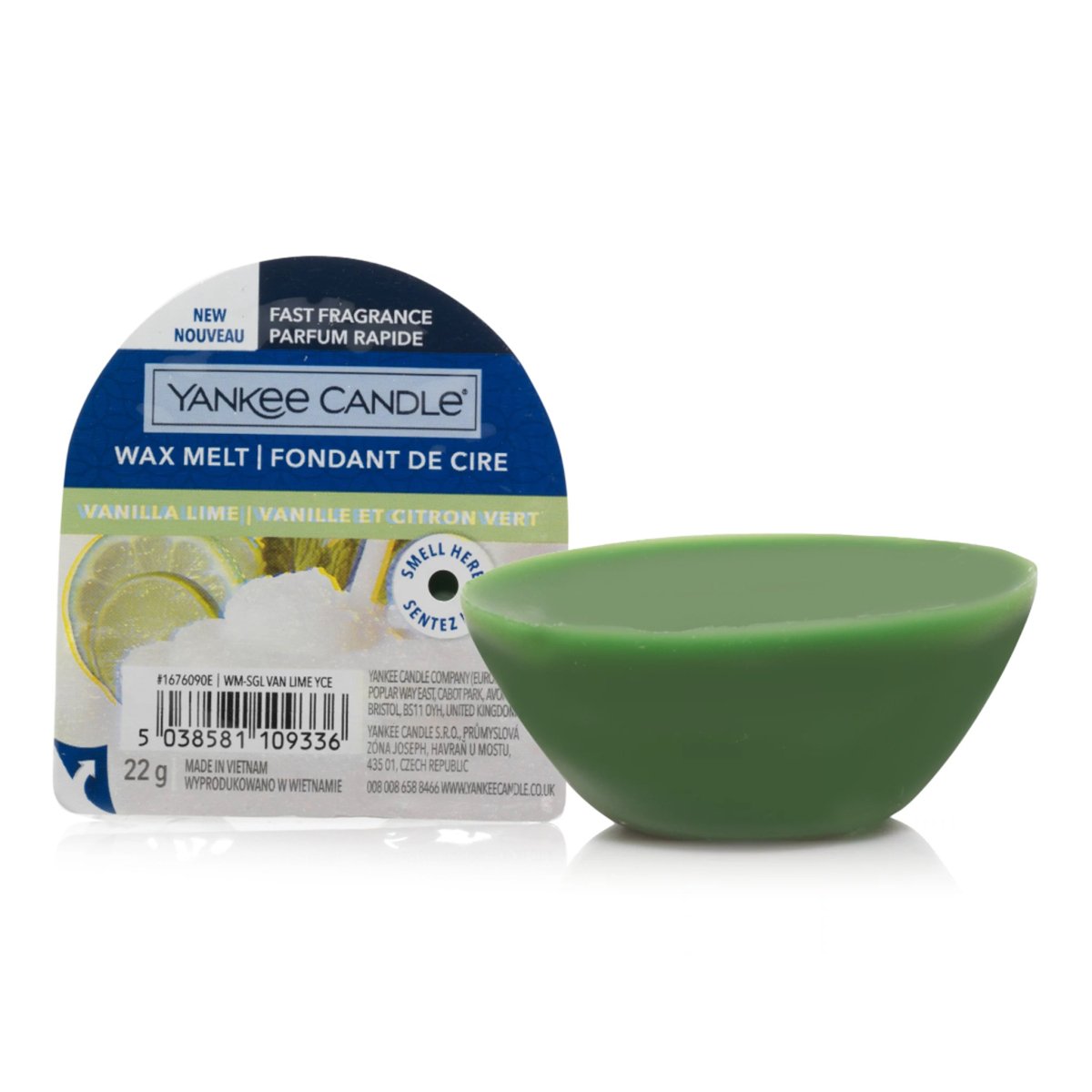 Cera da fondere "Vanilla Lime" Yankee Candle - Kōdō.boutique