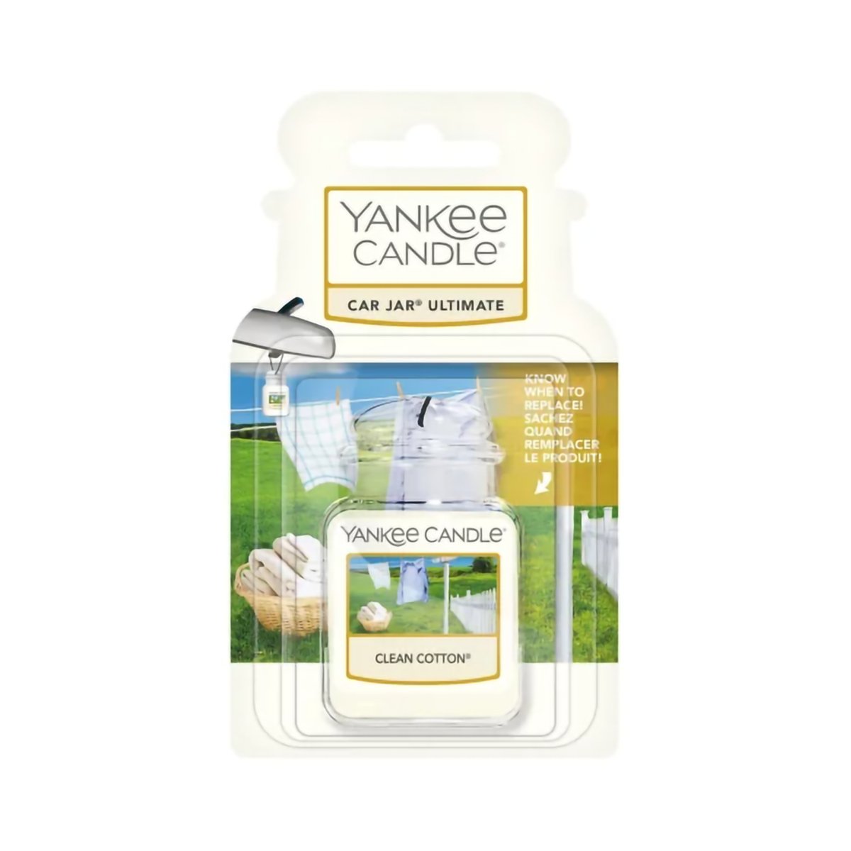 Deo Auto "Clean Cotton" Yankee Candle - Kōdō.boutique