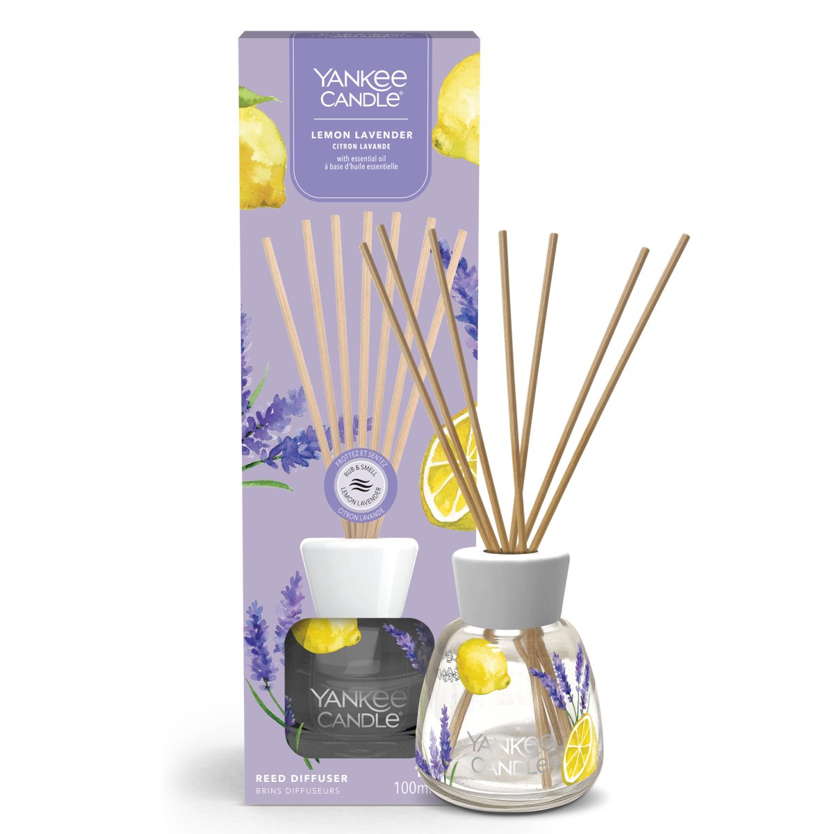 Diffusore a bastoncini Signature - Lemon Lavander - Yankee Candle - Kōdō.boutique