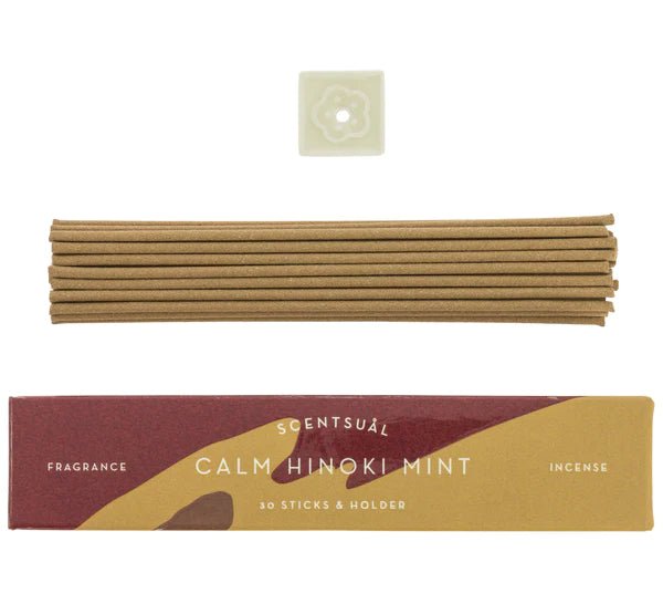 Incenso Scentsual - Calm Hinoki Mint - Kōdō.boutique