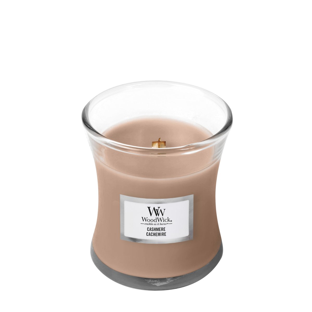 Mini Candela Clessidra, Cashmere Wood Wick - Kōdō.boutique