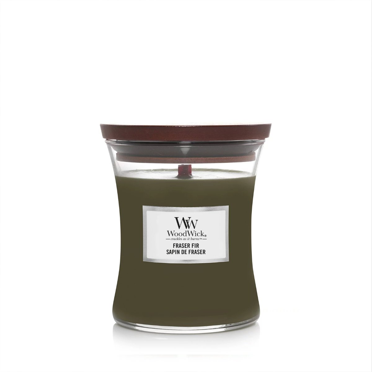 Mini Candela Clessidra, Frasier Fir Wood Wick - Kōdō.boutique