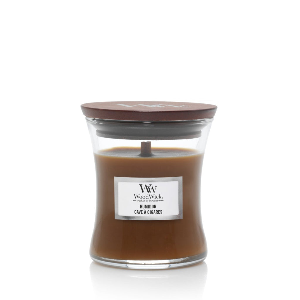 Mini Candela Clessidra, Humidor Wood Wick - Kōdō.boutique