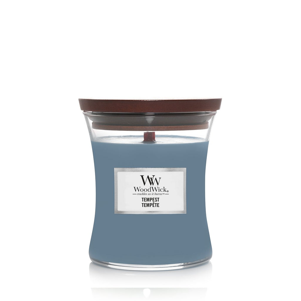 Mini Candela Clessidra, Tempest Wood Wick - Kōdō.boutique