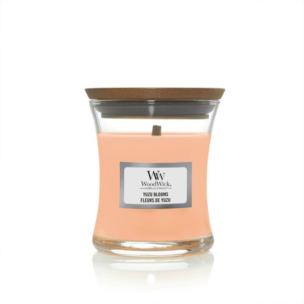Mini Candela Clessidra, Yuzu Blooms Wood Wick - Kōdō.boutique