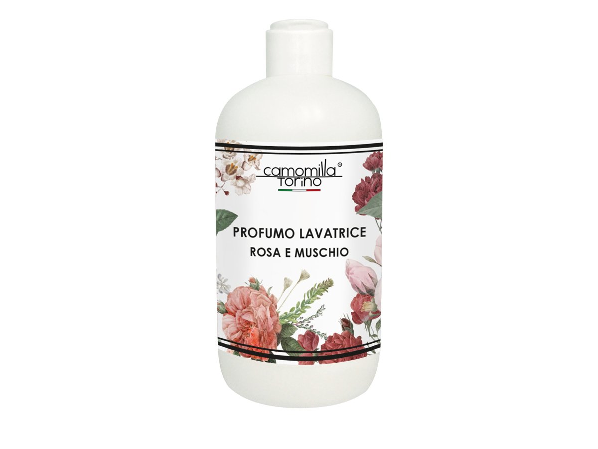 Profumo per Lavatrice "Rosa e Muschio" Camomilla Torino - Kōdō.boutique