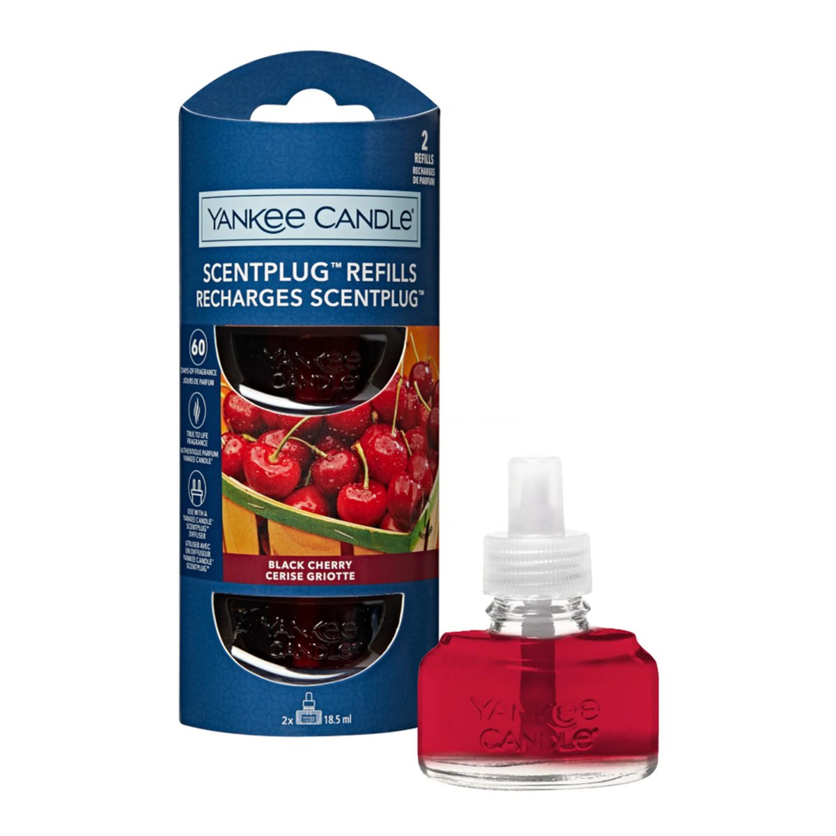 Ricarica Diffusore Elettrico Scent Plug "Black Cherry" Yankee Candle - Kōdō.boutique