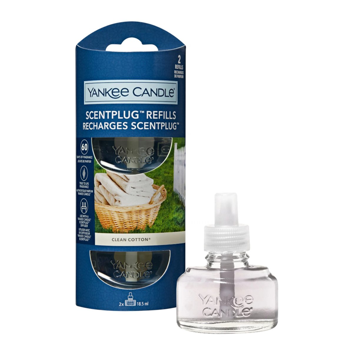 Ricarica Diffusore Elettrico Scent Plug "Clean Cotton" Yankee Candle - Kōdō.boutique